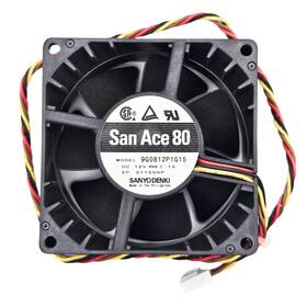 9g0812p1g15 Sanyo Denki San Ace 80mm X 38mm 138 4-wire Fan 12v High Airflow