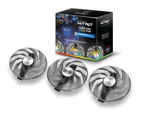 4n004-07-20g Sapphire Rare Oem Argb Fan Kit 3-in-1 For Nitro Rx 7000 - New Discontinued