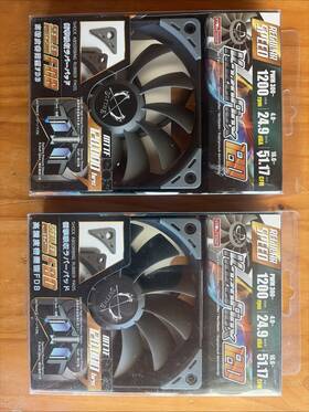 300-1200rpm Scythe 3001200rpm 2 - Kazeflex 120 Pwm Regular Speed New In Package. Computer Case Fan