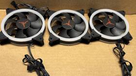 Dfs123812h-3000 Scythe 571225041049 12038 120mm X 38mm 12v 0.60a Chassis Cooling Fan 3-4 Pin
