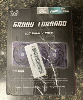 Scythe 812623022150 Grand Tornado 120 Pwn 3 Pack Full-lcp Made Industry-level Low-noise