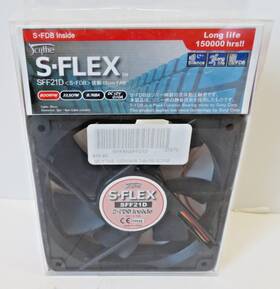 Sff21d-s.fdb Scythe 894092000242 S-flex Bearing 120mm Ultra-quiet Case Fan 33.5 Cfm. 8.7dba. Dc12v