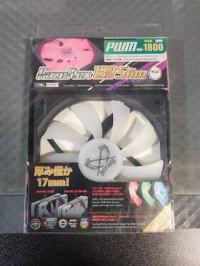 Pwm300-1800 Scythe Pwm3001800 Kaze Flex 120 Slim Case Fan Rpm 17mm #40