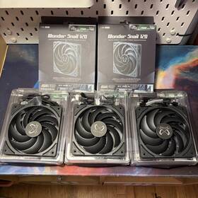 Scythe Ws1225fd12-p Lot Of 5 Wonder Snail 120mm 2400rpm Pwm 4-pin Pc Case Fan Unused In-box