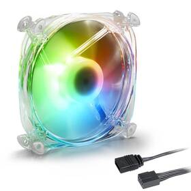 Sharkoon Technologies Gmbh 044951034314 Shark Disc Pwm Rgb Fan 120 X 25 Mm