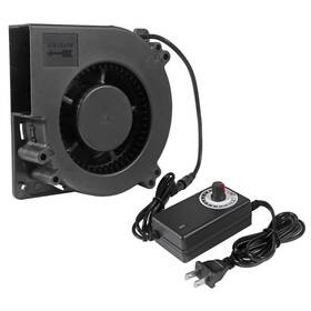 Shutao 687117718488 120mm Blower Fan Ac 110v/220v Dc 12v High Airflow Speed Controller Diy