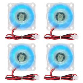 Shutao 701715533127 4pcs Cooling Fan 12v 4010 40x40x10mm Dc Brushless Fans 40mm B