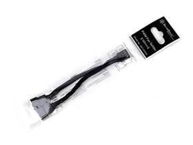 Cpf01 Silverstone 844761017569 Sleeve One To Two Pwm Fan Splitter Cable 100mm Black