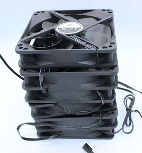 Cc12025l Silverstone Lot Of 6 120m Case Fans - Lightly Used