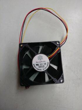 F128025sl Silverstone Dc12v 0.09a 80mm X 25mm Case Fan Molex And 3pin
