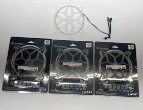 Sst-fg141 Silverstone Fg141 140mm Rgb Fan Grille 4 Pack Bundle One Is Open Box