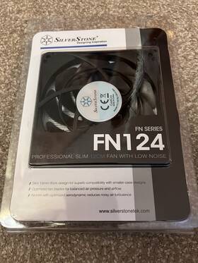 Sst-fn124 Silverstone Fn124 Fn Series 120mm High Quality Case Fan
