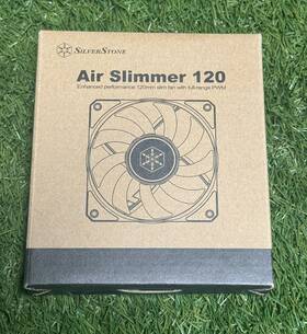 Sst-as120b Silverstone Air Slimmer 120 120mm Slim Fan With Full-range Pwm