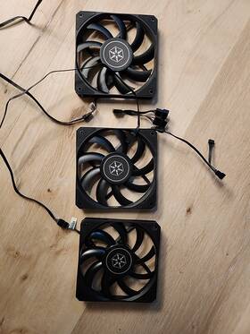 Sst-as120b-argb Silverstone Air Slimmer 120mm Black Computer Case Fan