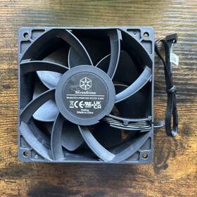 Sst-fhs120x Silverstone Fhs 120mm X 38mm Industrial Fan 4pin Pwm