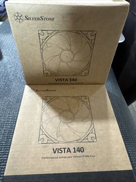Sst-vs140b Silverstone Technology Sstvs140b Vista 140 Performance Enhanced 140mm Pwm Fan Sealed New
