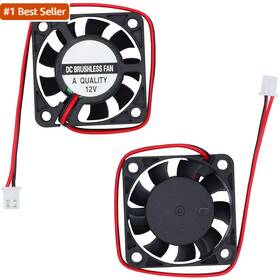 4010fen1gs11-12v Sixqjzml 2pcs 40mm Fan 12v 3d Printer Micro 5 Volt Fans 4010 Mini Brushless Cooling