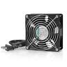 Ip55 Sotop Waterproof Metal Blades Axial Fan 115v Ac 120mm X 38mm High Speed
