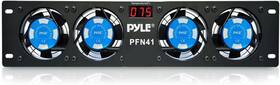 Pfn41 Sound Around 744110547450 Pyle 19 Inch Rack-mount Equipment Cooling Fans - 110v/60hz Power 4 Cooler Master 80