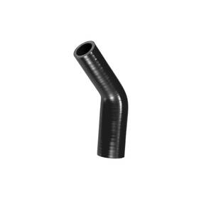 Ifn240712f003369 Strendier 1 Pcs 25-32mm 0.98 Inch -1.26 Id 90mm 3.54 Length 45 Degrees Black Car Silicone