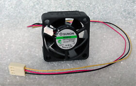 Gm1204pkvx-a Sunon 40mm X 20mm Mag Lev High Airflow Fan 3 Pin 15inch Long Wires