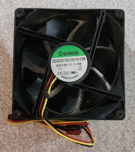 Ee92251s3-d010-c99 Sunon 12v Dc Pc Case Cooling Fan W Screws 3 Pin