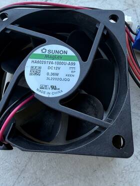 Ha60251v4-1000u Sunon Ha60251v41000u Fan With Regulator 60x60x25mm