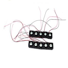 Sunon Kde1204pkv2.ms.a.gn Lot Of 10 New 40x40x20mm 12v Dc Fans 6200rpm