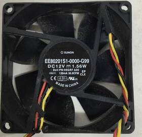 Ee80201s1-0000-g99 Sunon Oxmn4n 60365 Dell 99grf A00 Computer Cooling Case Fan Desktop