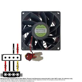Pmd1209pmb1-a Sunon Fan Muffin Cooling Dc 12v Dc12v 12vdc 92mm 92x92x38 2