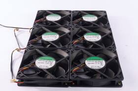Pmd4812ptb2-a Sunon Lot Of 6 48v 0.19a 12025 12cm 3-wire Cooling Fan