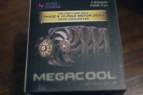 Super Flower 711213449994 Megacool 140mm Case Fans Triple-pack New Sealed