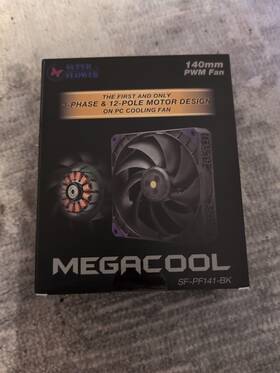 Sf-pf141-bk Super Flower Sfpf141bk 140mm Pwm Fan