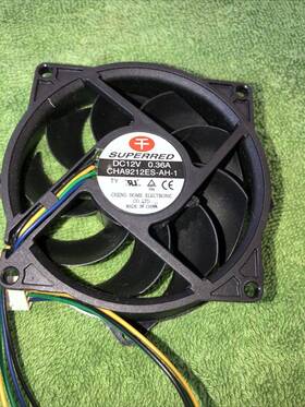 Cha9212es-ah-1 Superred 1pc Dc12v 0.36a 4-wire Pwm Cooling Fan