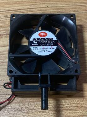 Cha8012bb-ah Supperred Superred 80 Mm 12v Quiet Cooling Fan Cha8012bb Vibration Mounts / Thermistor