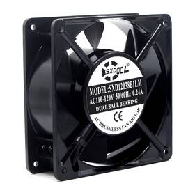 Sxdool 794497908771 120mm Ac 115v Ball Bearing Fan 110v For Diy Cooling Ventilation Exhaust Projects