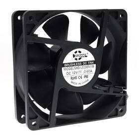 Sxd12038m1b Sxdool 120mm Cooling Fan 120x120x38 12v Dual Ball Bearing 3600rpm