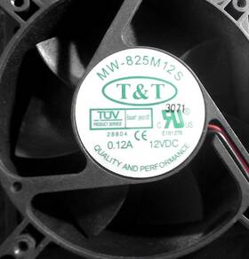 Mw-825m12s T & Mw825m12s T&t 12v Dc Cooling Fan 0.12a 2-pin Tested Working Panasonic Subwoofer