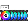 T6c63-6 Uphere Silent Intelligent Control Addressable Rgb Fan Adjustable 696585598775