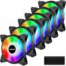 T7syc7-6 Uphere Silent Pwm Intelligent Control Addressable Rgb Fan Mot