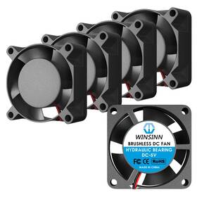 8541608025 Technology Ltd Dc 25mm Fan 5v 2510 Hydraulic Bearing Brushless Cooling 25mmx10mm 2pin Pack Of