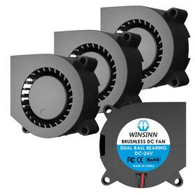 Gfan402024vb Technology Ltd 40mm Blower Fan 24v 3d Printer Micro 24 Volt Fans 4020 Dual Ball Bearing