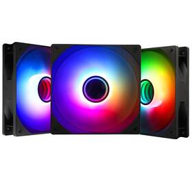 Tl-c12b-s Thermalright 755225212072 V3 120mm Argb Cpu Fan Black Computer Case With 1500rpm Speed