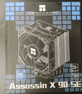 Thermalright 755225219354 Assassin X 90 Se V2 Cpu Air Cooler 2200rpm Speed 4 Heat Pipes 92mm Brand New
