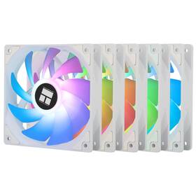Tl-c12cw-s Thermalright 764035263532 5 Pack Cpu Fan 120mm White Argb Case Cooler 4pin Pw
