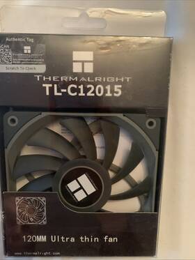 Tl-c12015 Thermalright 772123557555 Cpu Fan Computer Case Quiet 4pin Pwm Pc 1500rpm Speed15mm S