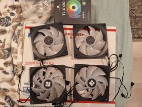 Tl-c12c-s Thermalright 772467848326 2x Tl-512-s Halo X3 Cpu Fan 120mm Argb 4pin Pwm