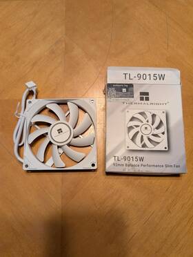 Tl-9015w Thermalright 814256003414 White 92mm Slim Pwm Fan