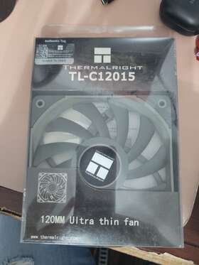 Tl-c12015 Thermalright C12015 120mm Slim Fan 15mm Thick Pwm Control 1800rpm High