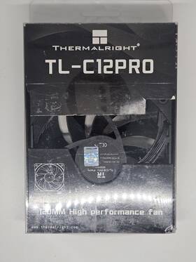 Tl-c12 Thermalright Pro 120mm Case Pwm Fan 4-pin Quiet 1850rpm High Speed